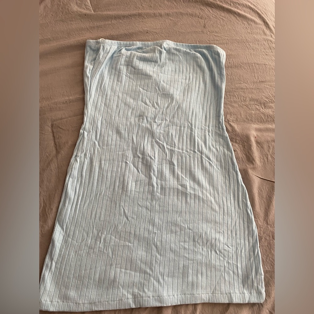 SHEIN baby blue dress